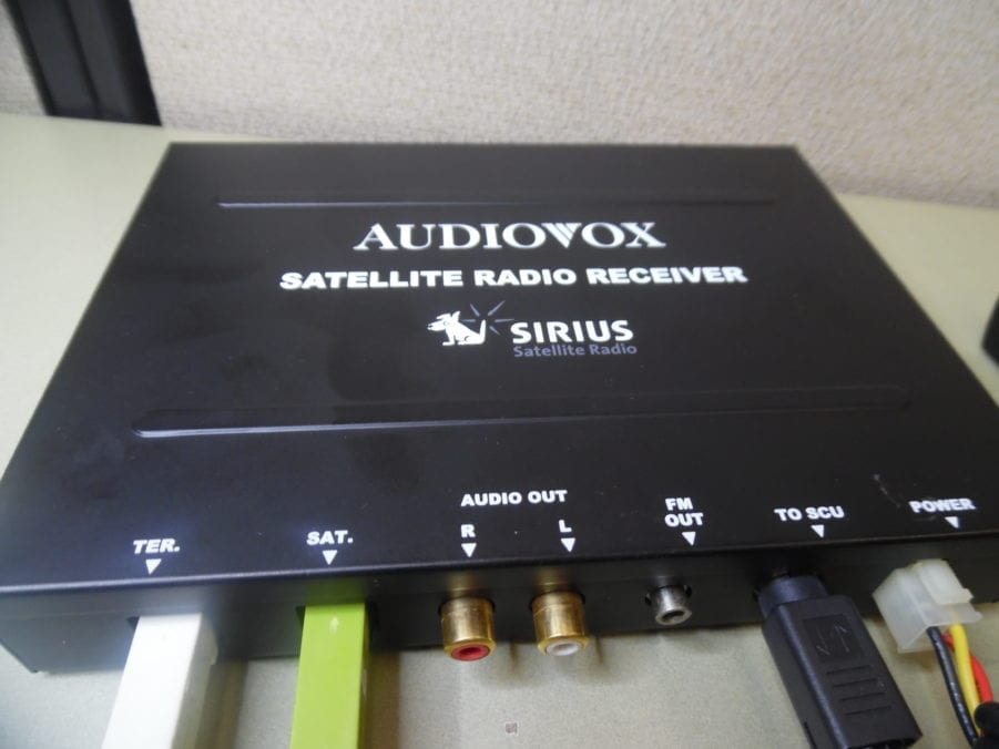 Audiovox 144D2345 144D2347 Sirius Satellite Radio Tuner Box and Remote - Image 10