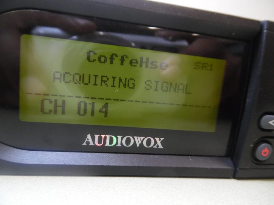 Audiovox 144D2345 144D2347 Sirius Satellite Radio Tuner Box and Remote - Image 5