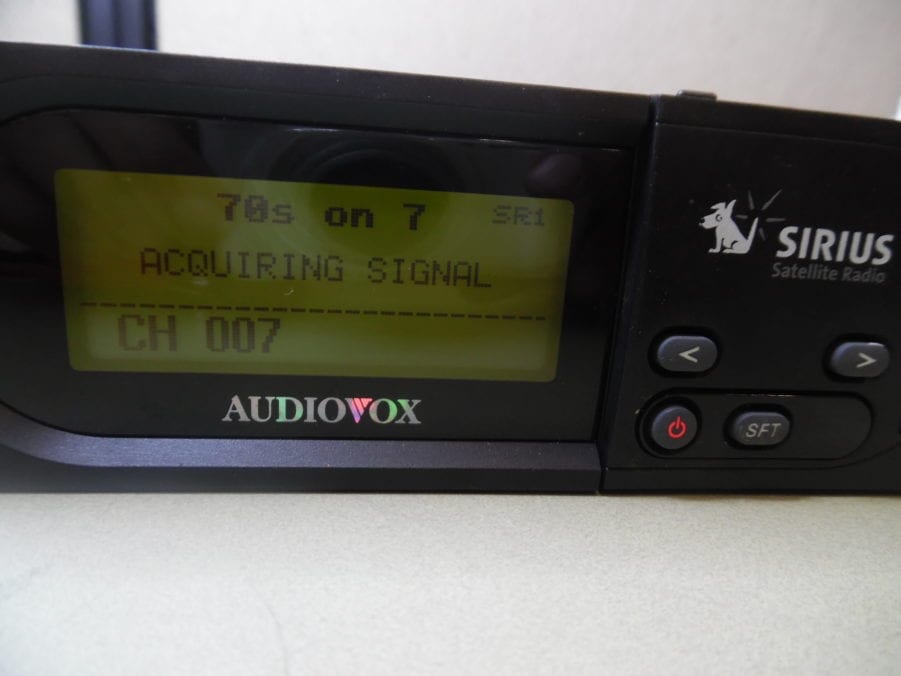 Audiovox 144D2345 144D2347 Sirius Satellite Radio Tuner Box and Remote - Image 4