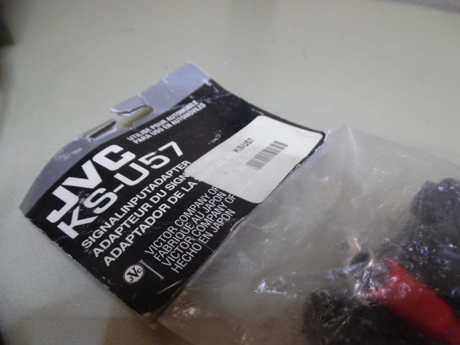 JVC KS-U57 LINE INPUT ADAPTOR JVC TO RCA / AUX AUDIO CABLE J-LINK - Image 2