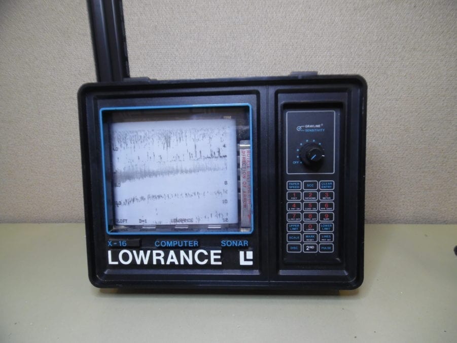 Lowrance X16 Fish Finder Computer Sonar System