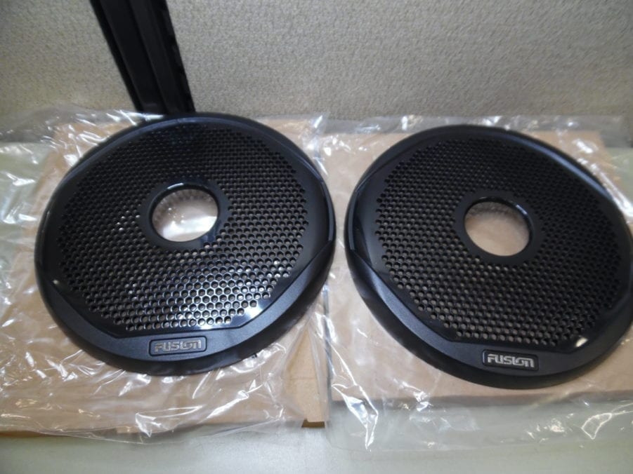 FUSION SPEAKER COVER GRILLS GRILLES 7" FITS MSFR7022 MSFR6022 PAIR
