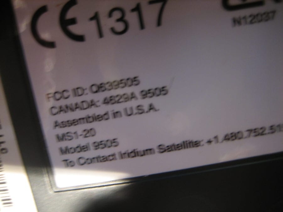 Iridium 9505 Satellite Phone + Accessories - UNTESTED, AS IS - Image 7
