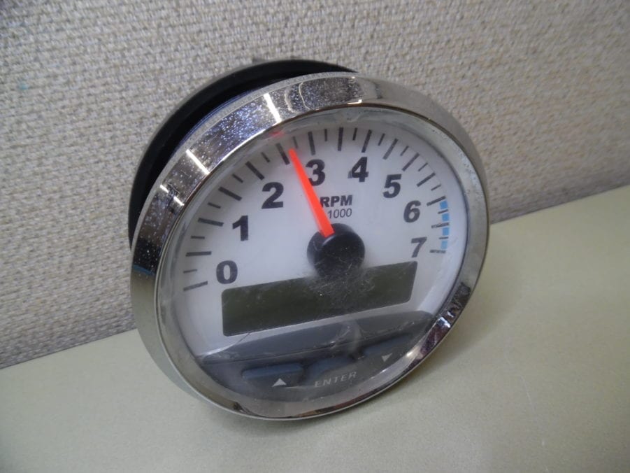 Evinrude Johnson OMC 763336 RPM Tachometer Tach Meter Gauge - FREE US SHIP - Image 12
