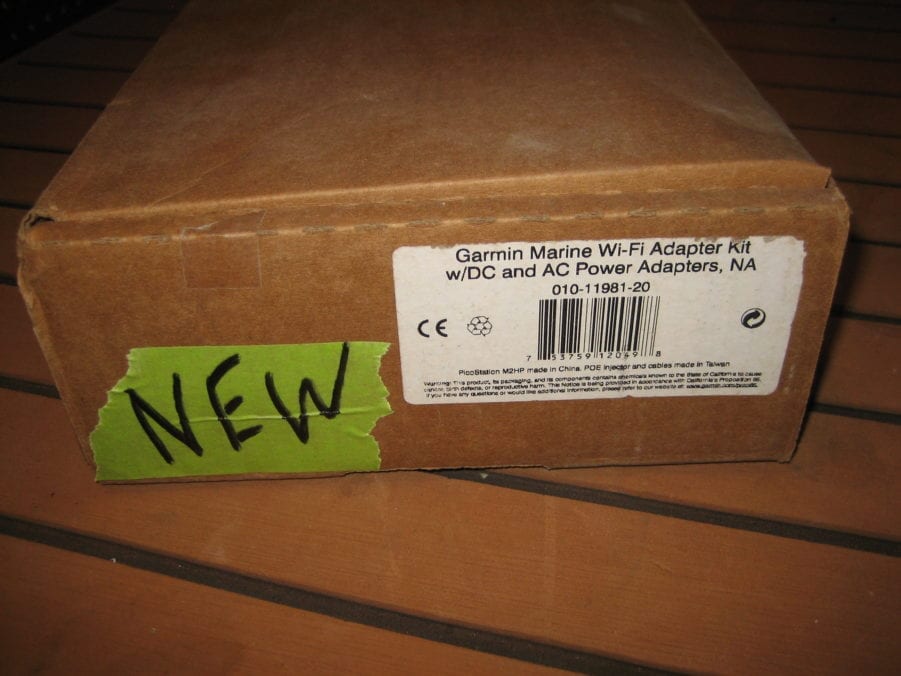 Garmin 0101198120 NEW OLD STOCK Marine Wifi Adapter Kit Max Marine Electronics