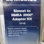 Lowrance 000-127-45 Simrad NMEA2000 SimNet To N2K Adapter Black - Image 2