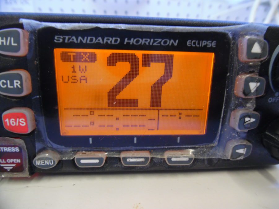 Standard Horizon GX1300 Eclipse VHF Radio w/ Mic Fully Tested Max