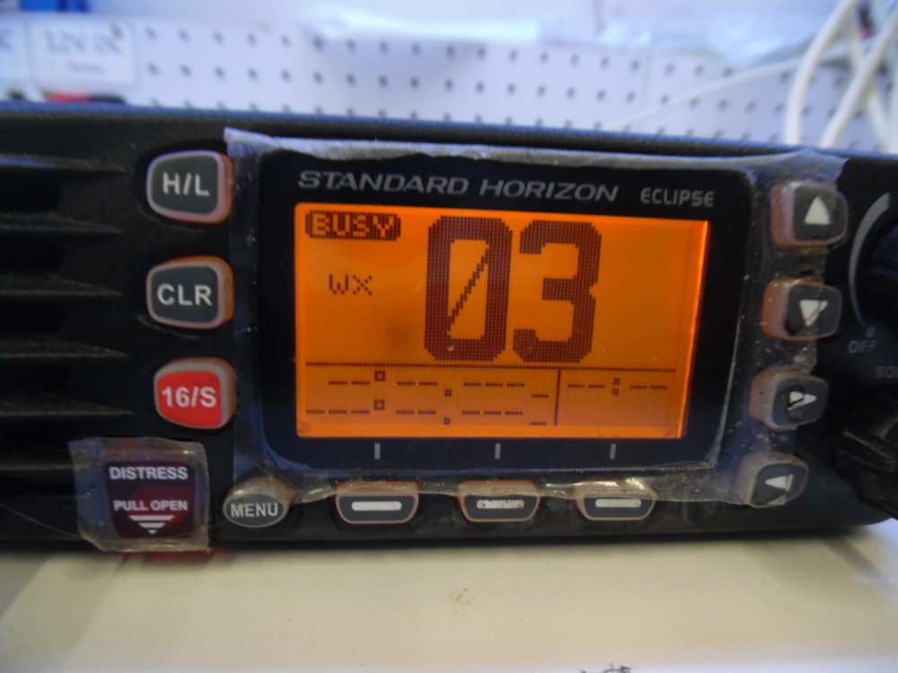 Standard Horizon GX1300 Eclipse VHF Radio w/ Mic Fully Tested Max