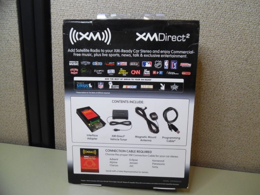 Audiovox CNP2000UCA XM Direct2 Satellite Radio Tuner - Image 2