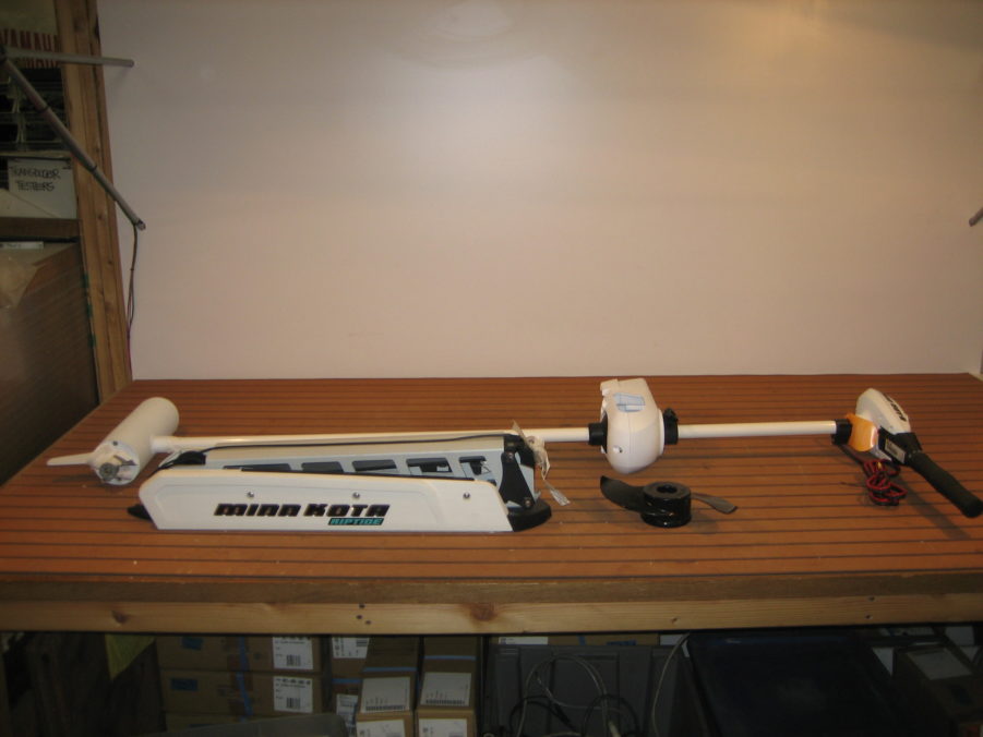 Minn Kota Riptide 101/SF/HC/BG 62" Bow Mount Hand Ctl Trolling Motor 36v 1363651