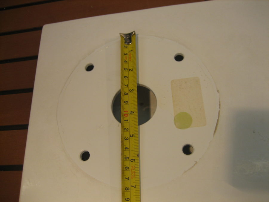 Heavy Duty Aluminum Fold Down Radar Mount for Low Clearance Bridge Trailer, Etc - Image 4