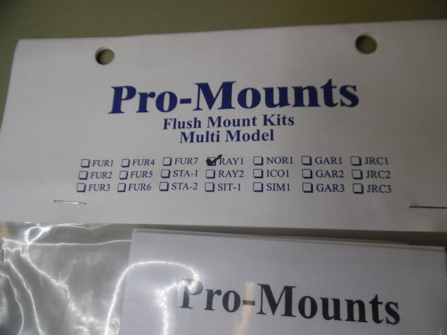 Pro-Mounts RAY1 Raymarine Flush Mount Kit HSB/HSB2 7" 10.4" RL70 RL80 L750 L760 - Image 3
