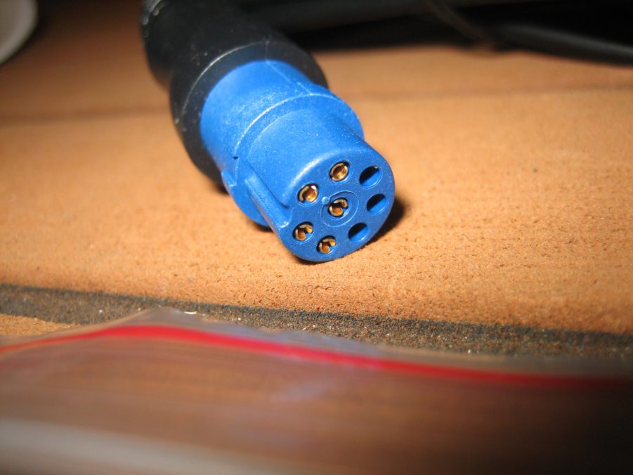 Garmin CV20TM Transom Mount Transducer 8 Pin 0101275801 BRAND NEW