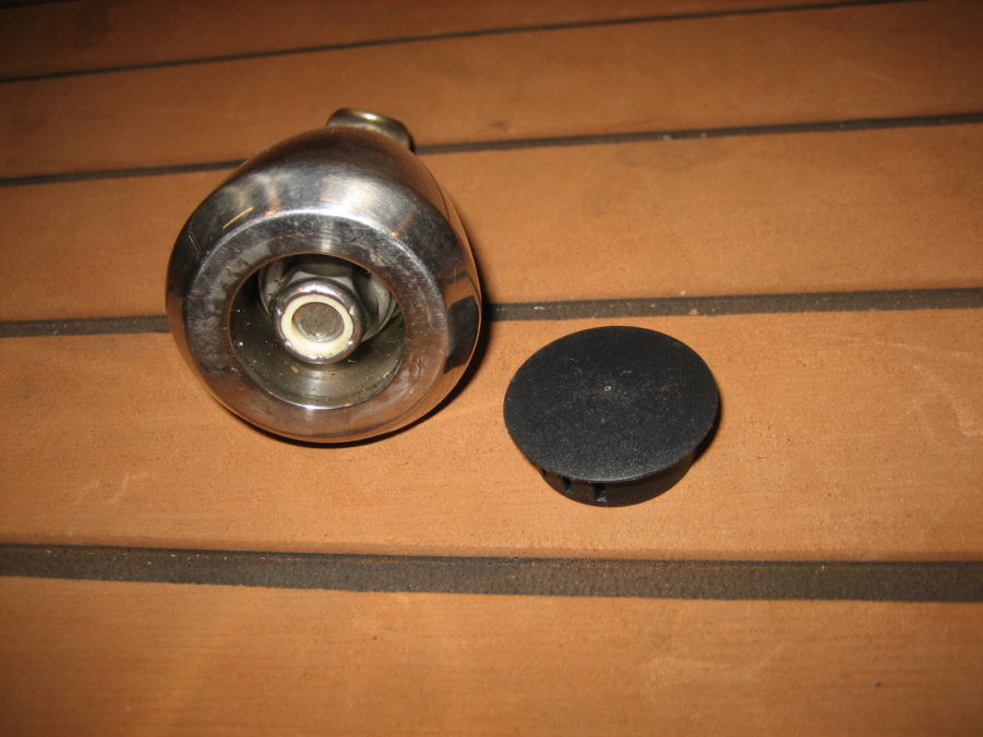 Gemlux Power Knob for Boat Marine Steering Wheel - Ball Bearing Suicide Knob