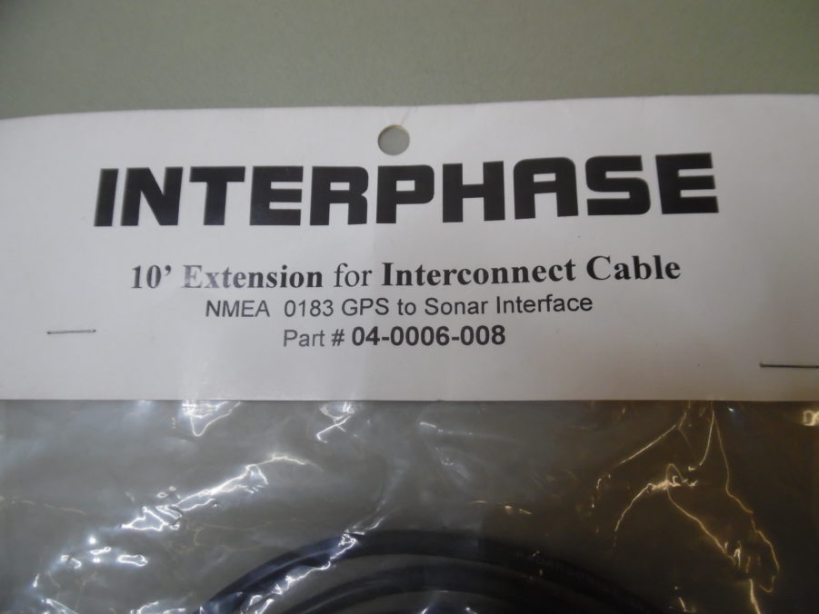 Interphase 04-0006-008 3Pin 10' Extension Cable NMEA 0183 GPS TO SONAR INTERFACE - Image 2