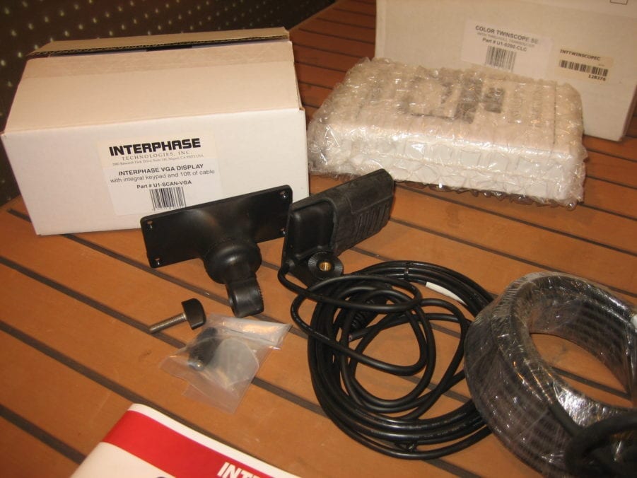 Interphase NEW U1-0200-CLC Color Twinscope Scanning Sonar System w/Thru-Hull - Image 5