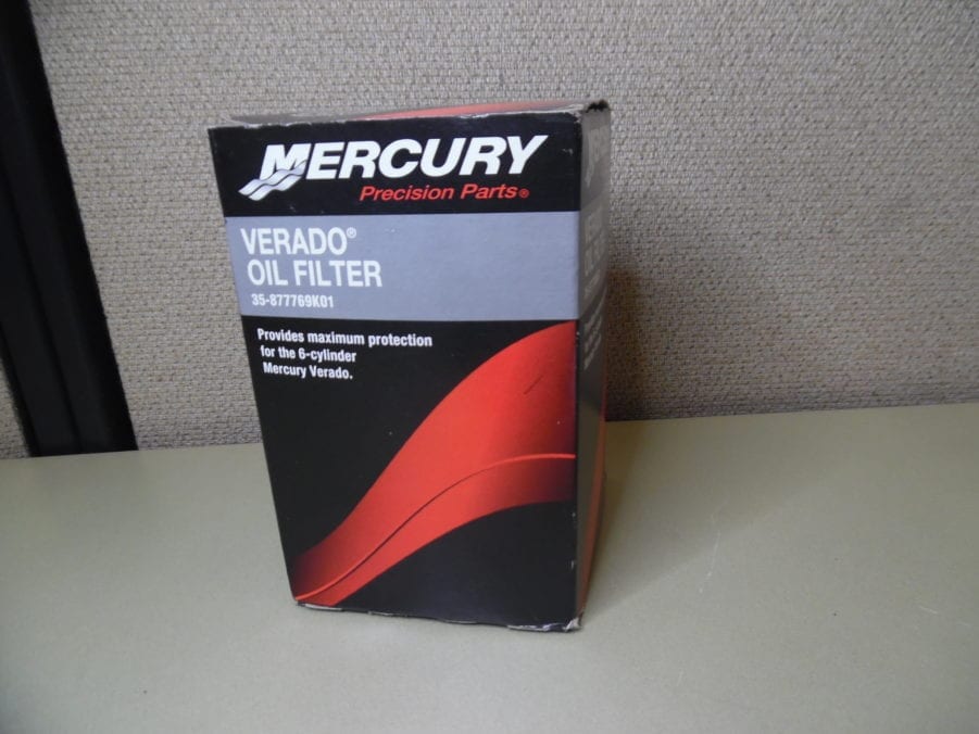 Mercury 35-877769K01 Verado 4-Stroke Outboard Motor Oil Filter Marine