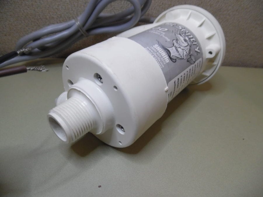 Shurflo 1700-020-030 Bait Sentry 1100 Livewell / Bait Pump 12V - Image 5