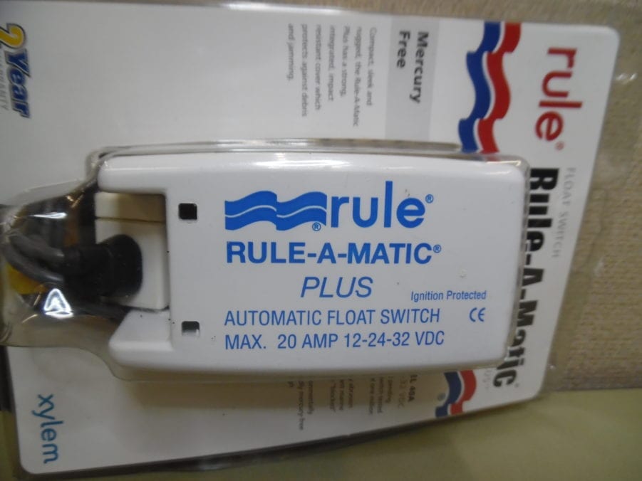 Rule 40A Rule-A-Matic Automatic Float Switch Plus 12V 24V 32V DC Marine Bilge - Image 2