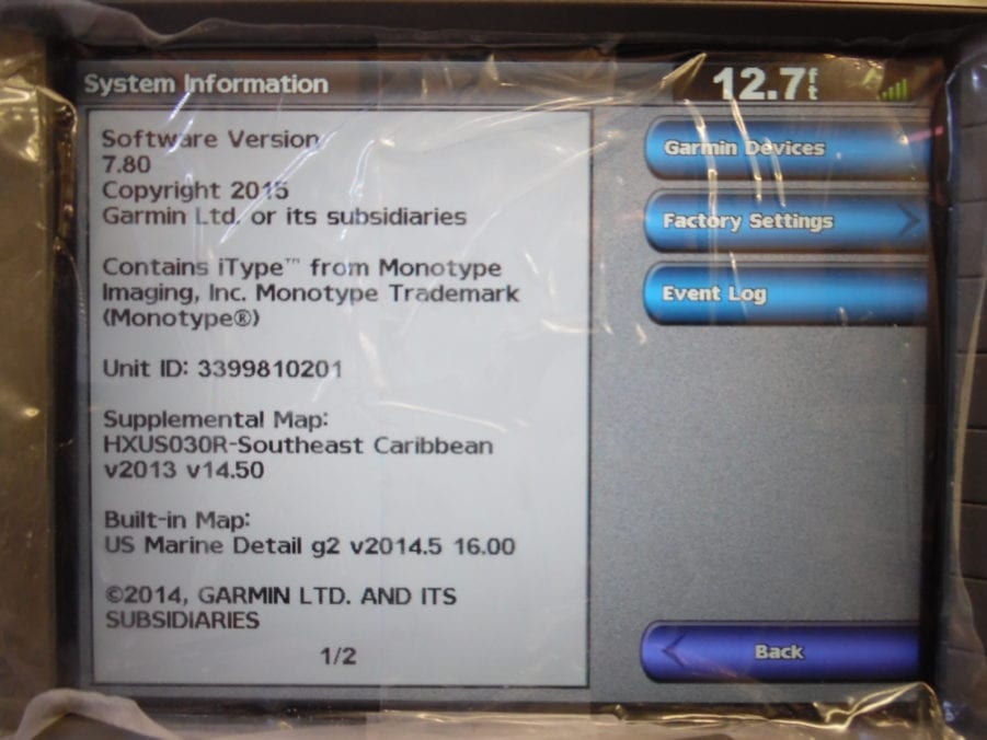Garmin GPSMap 4208 Chartplotter Head Unit with 90 Day Warranty - Refurbished - Image 6