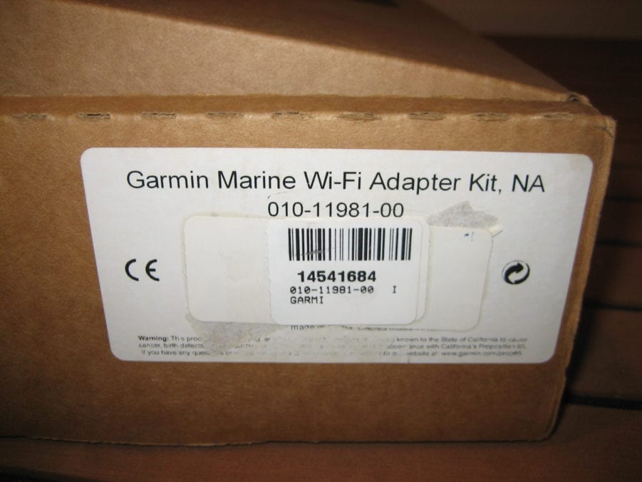 Garmin 0101198100 NEW OLD STOCK Marine Wifi Adapter Kit 110VAC Max Marine Electronics