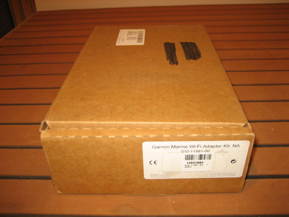 Garmin 0101198100 NEW OLD STOCK Marine Wifi Adapter Kit 110VAC Max Marine Electronics