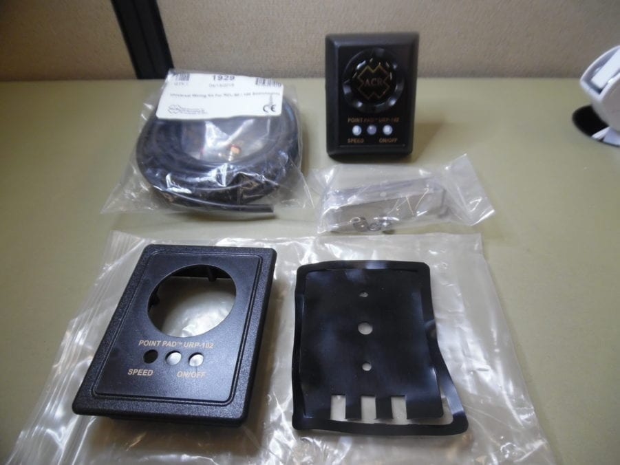 ACR URP-102 Point Pad Control w/ Cable / Flush Mount Bezel f/ RCL-100 Spot Light