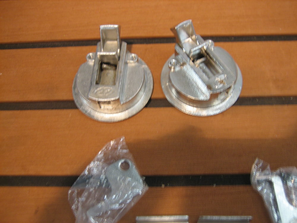 Gemlux GEM 2" *SET OF 2* NonLocking Slam Hatch Latches MISSING PARTS