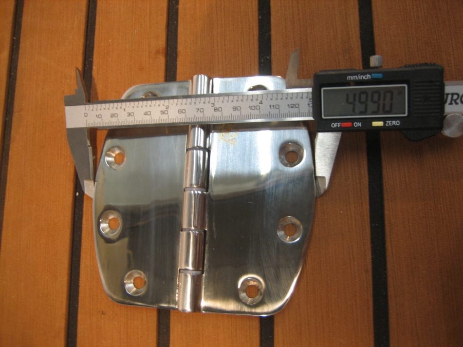 Gemlux GEM Set of 2 BLEM STOCK 162402 Hinge Top Mount Bluewater 5"x5" - Image 5
