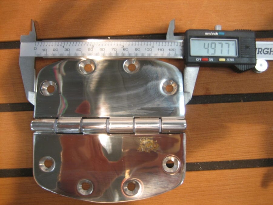 Gemlux GEM Set of 2 BLEM STOCK 162402 Hinge Top Mount Bluewater 5"x5" - Image 3