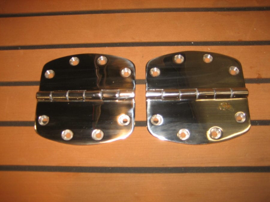 Gemlux GEM Set of 2 BLEM STOCK 162402 Hinge Top Mount Bluewater 5"x5"