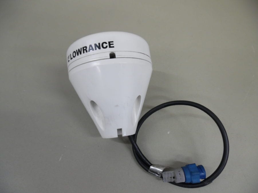 Lowrance LGC-2000 NMEA2000 GPS Antenna + Pole Base - Tested Working - Image 5