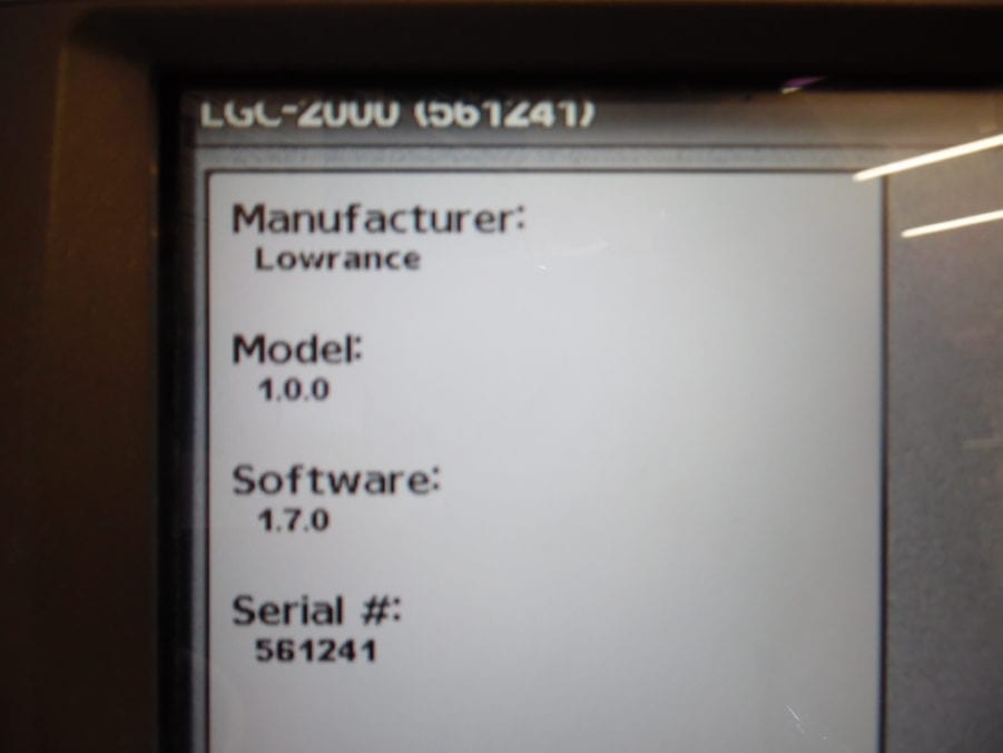 Lowrance LGC-2000 NMEA2000 GPS Antenna + Pole Base - Tested Working - Image 4