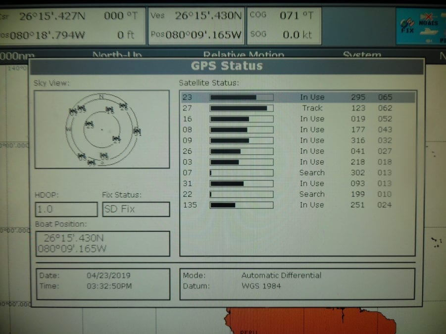 Raymarine Raystar 125 - E32042 - GPS Antenna & 10M Cable Tested Good Cond - Image 2