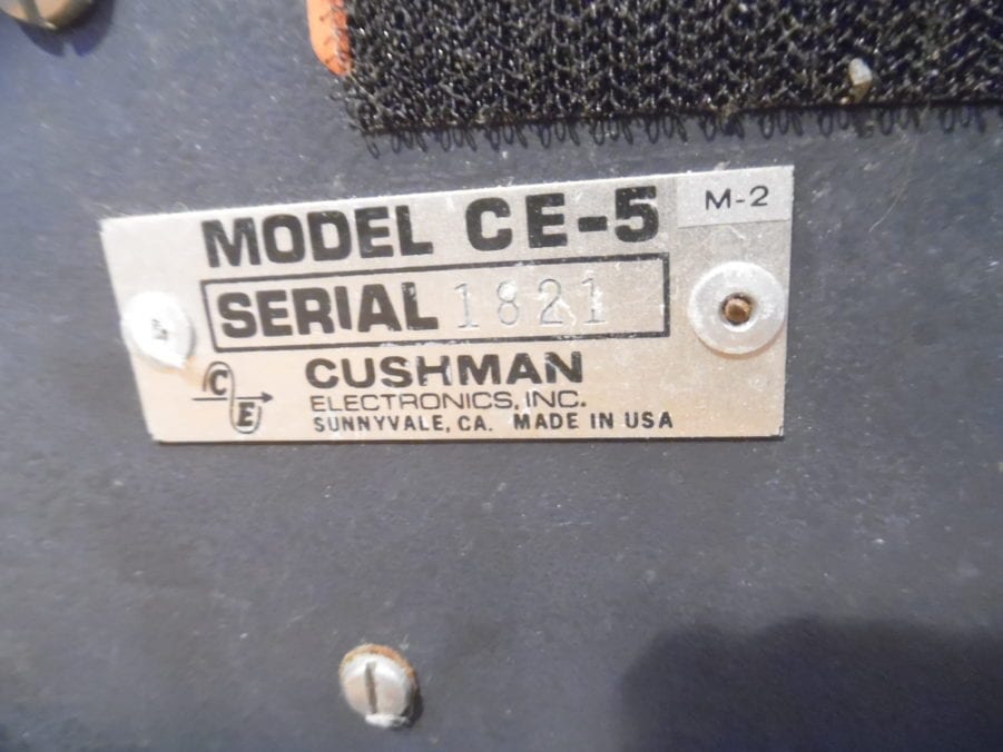 Cushman Electronics Model CE-5 FM Communications Monitor - Image 5