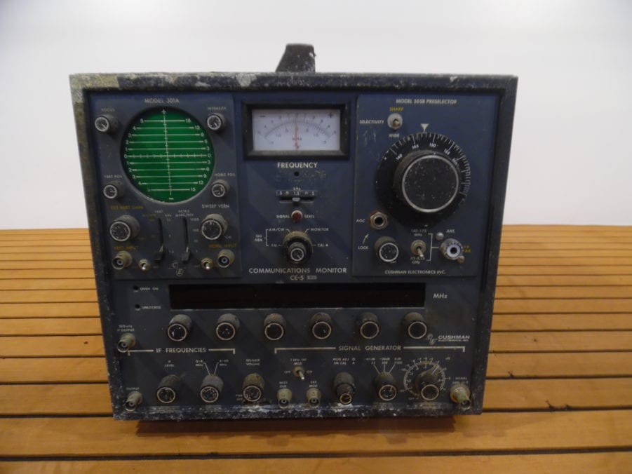 Cushman Electronics Model CE-5 FM Communications Monitor