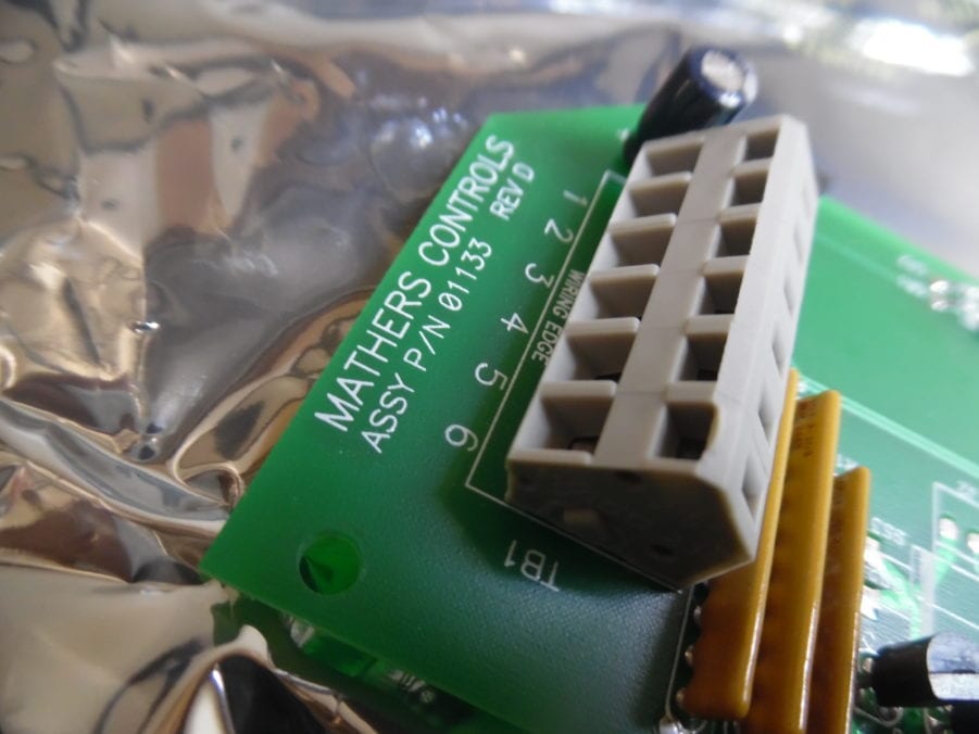 Mathers Controls 01133 Rev. D Marine Engine