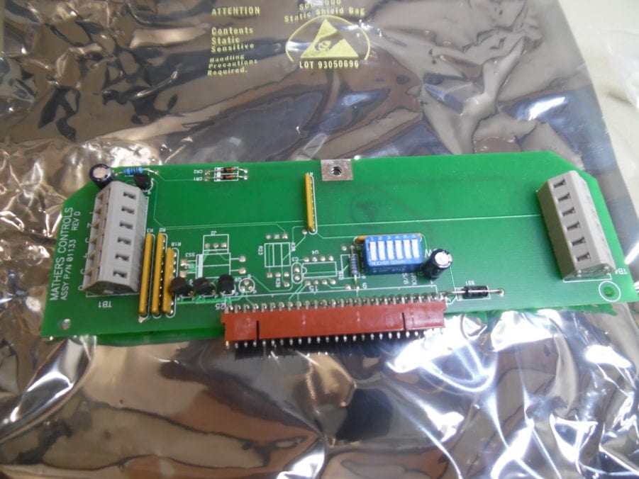 Mathers Controls 01133 Rev. D Marine Engine