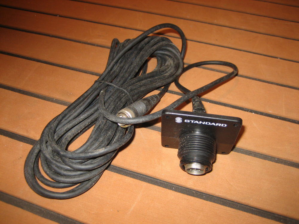 Standard Horizon OLD STYLE RAM MIC CABLE 8 Pin Ram Mic End NEW OLD STK Max Marine Electronics