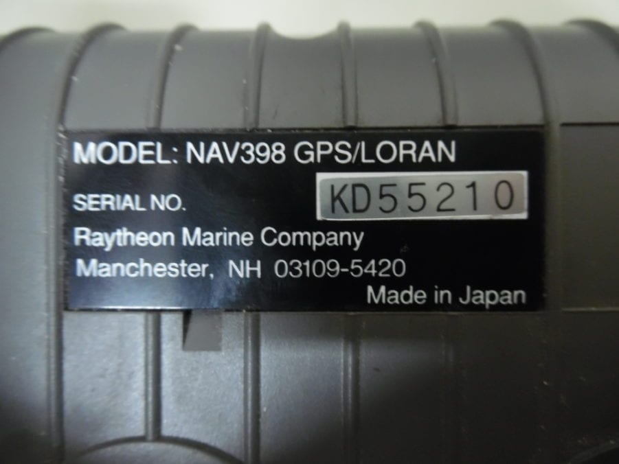 Raytheon Nav 398 GPS/Loran Lot of 3 - Sold AS IS FOR PARTS OR REPAIR NO RETURNS - Image 9