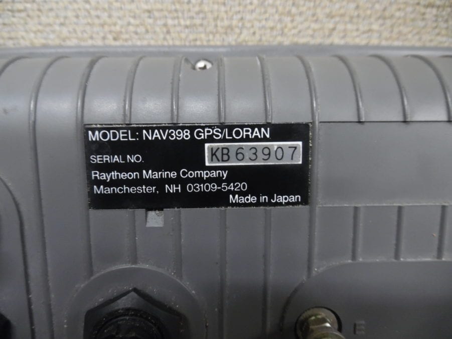 Raytheon Nav 398 GPS/Loran Lot of 3 - Sold AS IS FOR PARTS OR REPAIR NO RETURNS - Image 11