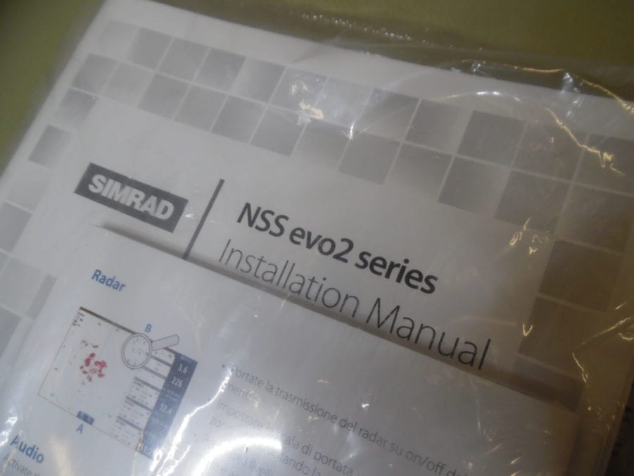 Simrad 003-9328-00 NSS EVO2 Installation and Operator Manual Kit - Image 4