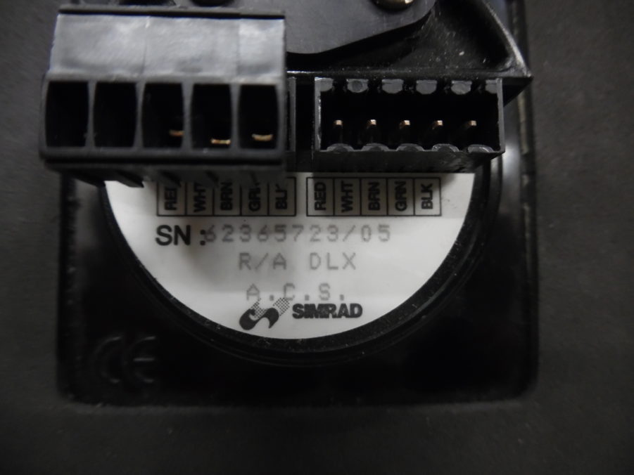 Simrad Dataline X Rudder Display - Tested Good Condition - Image 4