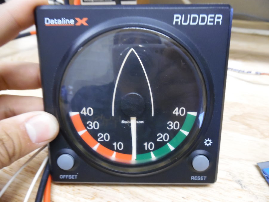 Simrad Dataline X Rudder Display - Tested Good Condition - Image 2