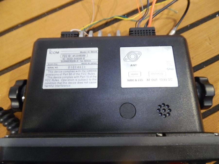 Icom IC-M324 Marine VHF Radio Transceiver w/ Microphone - FULLY TESTED! - Image 6