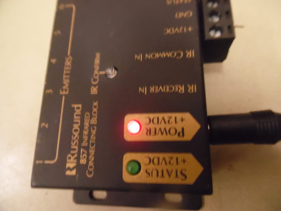Russound 857 Infrared Connecting Block w/ IR Receiver and Power Supply - Image 5
