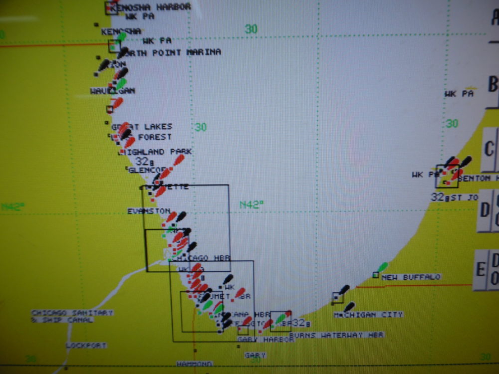 Navionics Classic NavChart Card - US121D16 - Lake Michigan Aug. 1995 ...