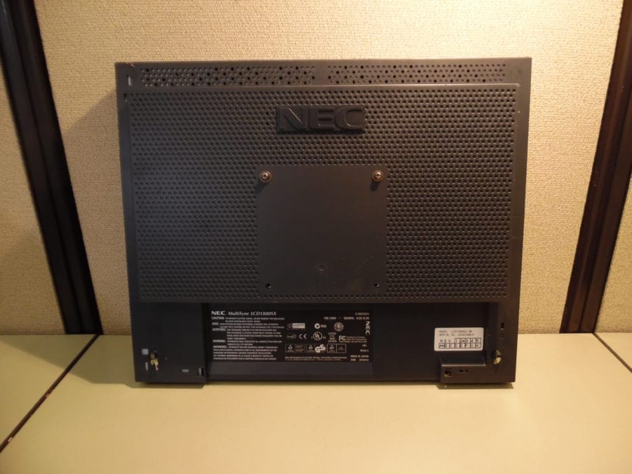NEC 18" LCD Monitor - MultiSync LCD1880SX-BK - 115/230VAC - Tested - Image 5