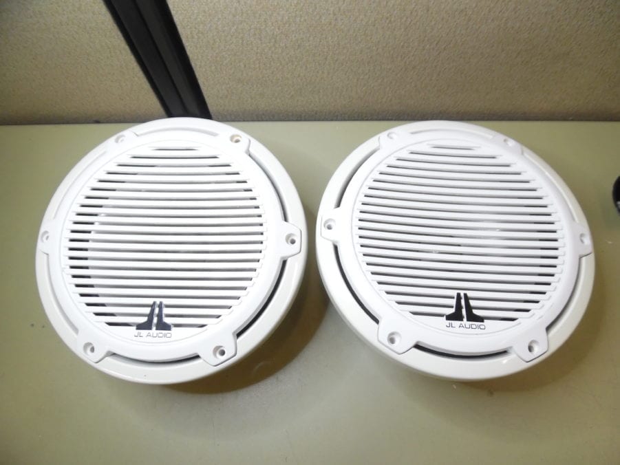 JL AUDIO M770-CCS-CG-WH 7.7-inch Marine Cockpit Coaxial Speakers (PAIR)