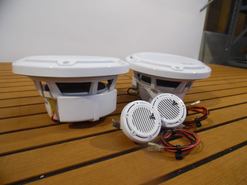 JL AUDIO M770CCSCGWH 7.7inch Marine Cockpit Coaxial Speakers w